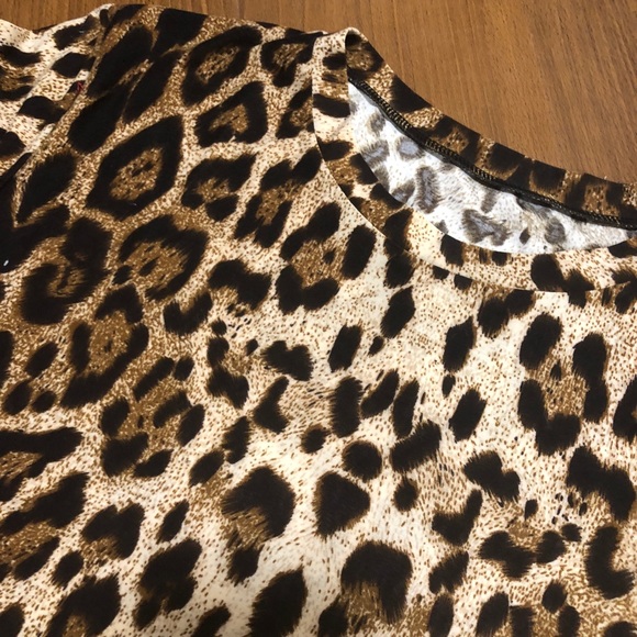 cheetah/ leopard print top! - Picture 3 of 5